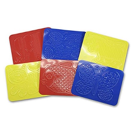 Easy-To-Organize Arts & Crafts, Inc.  Junior Rubbing Plates 8 .50 X 11 6 Designs EA897112